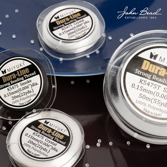 John Bead Miyuki® Dura-Line Strong Beading Thread